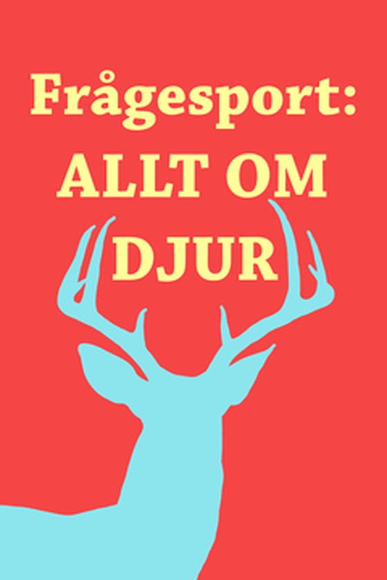 Frågesport  : Allt om djur (Epub3)