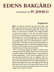 Edens bakgård (e-bok) av PC Jersild, P C Jersil
