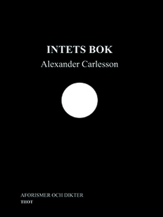 Intets Bok