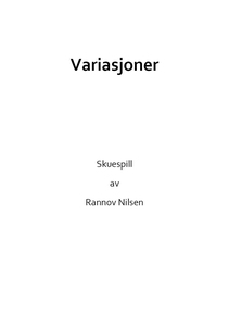 Variasjoner (ebok) av Rannov Nilsen