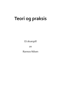 Teori og praksis (ebok) av Rannov Nilsen
