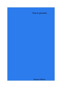 Hva er grunnen (ebok) av Rannov Nilsen